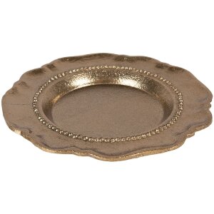 Cuenco decorativo Clayre & Eef 6AL0081 Ø 20 cm Dorado