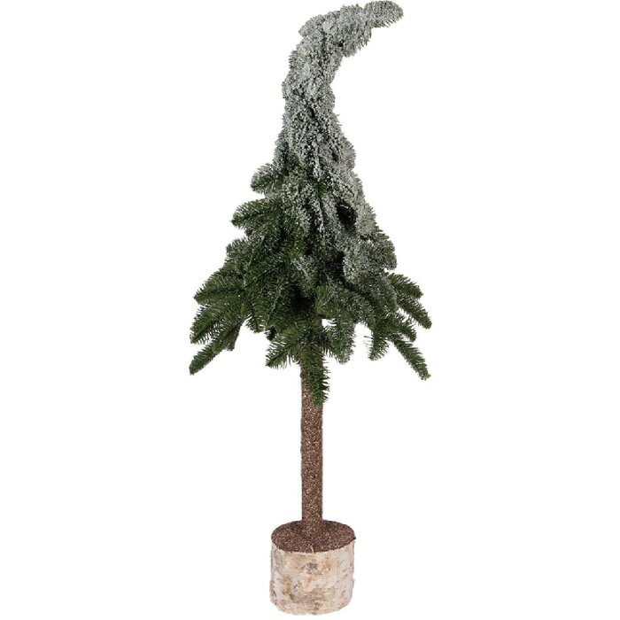 Árbol de Navidad artificial Clayre & Eef Ø 30 cm x 90 cm verde