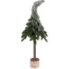 Árbol de Navidad artificial Clayre & Eef Ø 30 cm x 90 cm verde