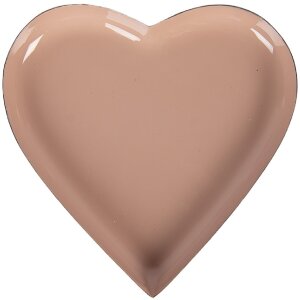 Juego de 3 ollas decorativas Clayre & Eef Rosa Ø 24/19/13 cm