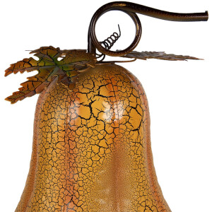 Decoración Calabaza Clayre & Eef Leuchtend Naranja Ø 28x47 cm