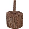 Árbol de Navidad artificial Clayre & Eef 50840 con nieve Ø10x60 cm base de madera