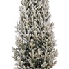 Clayre & Eef 50850 Árbol de Navidad artificial Ø 27 cm x 70 cm verde-blanco