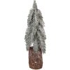Árbol de Navidad artificial Clayre & Eef 66429 Verde-Blanco Ø 12x32 cm
