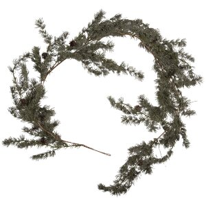 Girlanda con LED Clayre & Eef 66431, verde, 20x7x180 cm