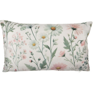 Almohada Clayre & Eef KT036.057 35x50 cm Beige Rosa
