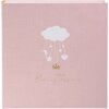 Álbum de bebé Goldbuch Wolkenpoesie Rosa 30x31 cm Lona 60 páginas Texto decorativo