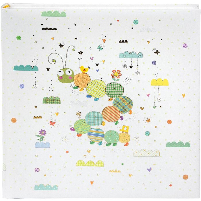 Álbum de bebé Goldbuch Little Loop 30x31 cm con impresión artística y prólogo ilustrado