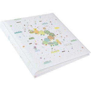 Álbum de bebé Goldbuch Little Loop 30x31 cm con impresión artística y prólogo ilustrado