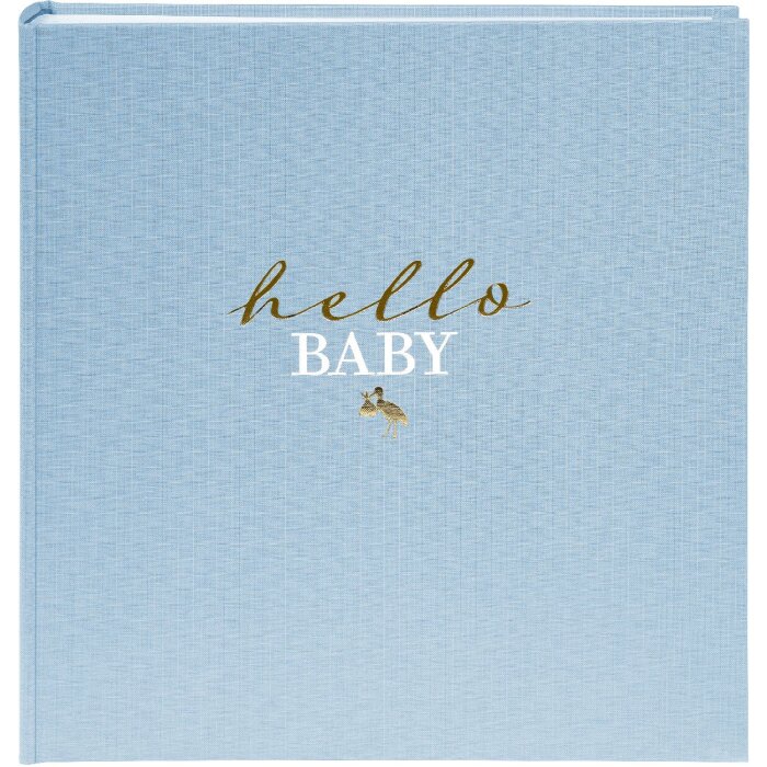 Álbum de bebé Goldbuch hello.baby himmelblau 30x31 cm