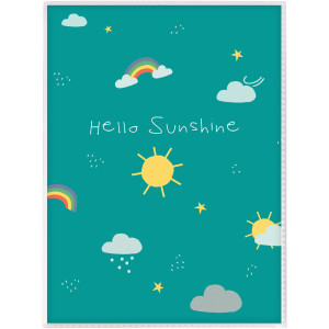Álbum de inserción Sunshine de Goldbuch para 32 fotos 10x15 cm, cubierta blanda con motivos ordenados
