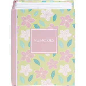 Álbum de fotos Goldbuch Blossom Story 10x15 cm para 100 fotos tapa dura floral