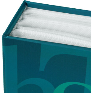 Álbum de fotos Goldbuch PHOTOS 10x15 cm para 100 fotos tapa dura diseño tipográfico