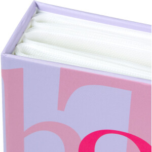 Álbum de fotos Goldbuch PHOTOS 10x15 cm para 100 fotos tapa dura diseño tipográfico