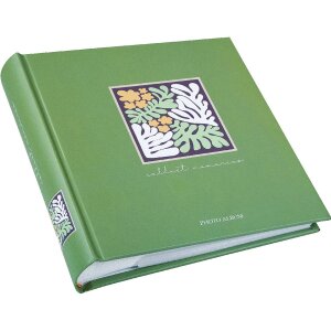 Álbum de fotos Goldbuch "Aura" 200 fotos 10x15 cm, cubierta rígida con impresión artística y función Memo