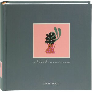 Álbum de fotos Goldbuch "Aura" 200 fotos 10x15 cm, cubierta rígida con impresión artística y función Memo