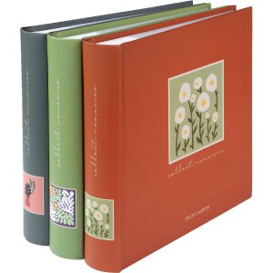 Álbum de fotos Goldbuch "Aura" 200 fotos 10x15 cm, cubierta rígida con impresión artística y función Memo