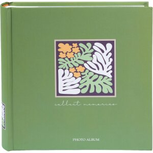 Álbum de fotos Goldbuch "Aura" 200 fotos 10x15 cm, cubierta rígida con impresión artística y función Memo