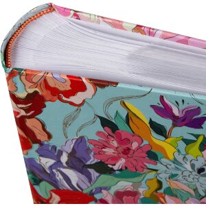 Álbum de fotos Goldbuch "Velvet Bloom" para 200 fotos 10x15 cm, cubierta con impresión artística, relieve y grabado, tamaño 23x23 cm