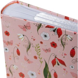 Álbum de fotos Goldbuch "Secret Garden Pink" para 200 fotos 10x15 cm, 23x23 cm