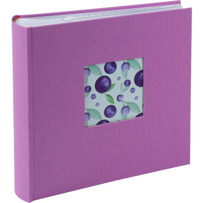 Álbum de fotos insertables Bella Vista Lavanda Goldbuch para 200 fotos 10x15 cm con ventana