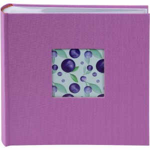 Álbum de fotos insertables Bella Vista Lavanda Goldbuch para 200 fotos 10x15 cm con ventana
