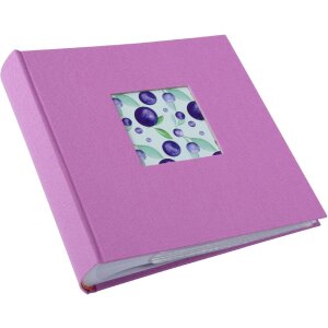 Álbum de fotos insertables Bella Vista Lavanda Goldbuch para 200 fotos 10x15 cm con ventana