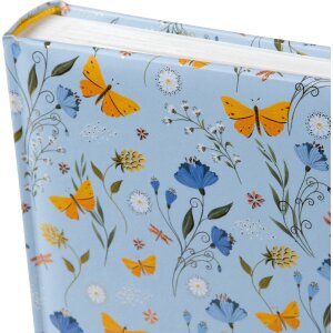 Álbum fotográfico Goldbuch Secret Garden Blue 25x25 cm 60 páginas impresión artística con grabado en oro