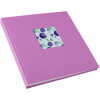 Álbum de fotos Goldbuch Bella Vista Lavanda 25x25 cm con lienzo y protección de pergamino