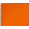 Álbum de fotos espiral Goldbuch Bella Vista Sun Orange 35x30 cm Blanco