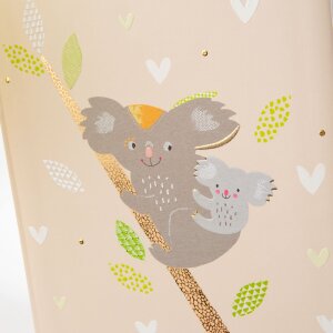 Álbum de fotos Goldbuch Koala 30x31 cm, 60 páginas, acabado dorado, hojas de pergamino