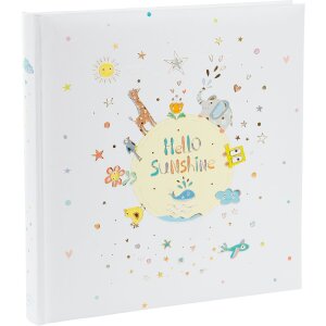 Álbum de fotos Goldbuch Hello Sunshine 30x31 cm 60 páginas fotocarton pergamino blanco