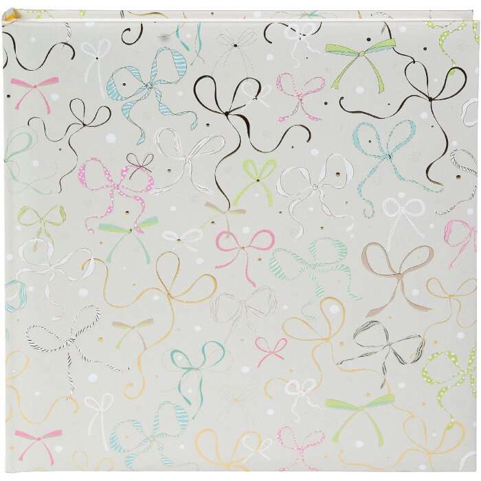 Álbum de fotos Goldbuch Ribboné taupe 30x31 cm 60 páginas fotocarton grabado dorado