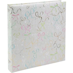 Álbum de fotos Goldbuch Ribboné taupe 30x31 cm 60 páginas fotocarton grabado dorado