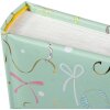 Álbum de fotos Goldbuch Ribboné menta 30x31 cm 60 páginas fotocarton dorado