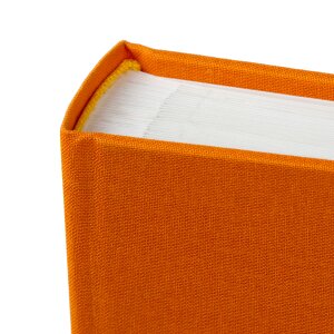 Álbum de fotos Goldbuch Bella Vista Sun Orange 30x31 cm con lienzo y protección de pergaminos