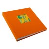 Álbum de fotos Goldbuch Bella Vista Sun Orange 30x31 cm con lienzo y protección de pergaminos