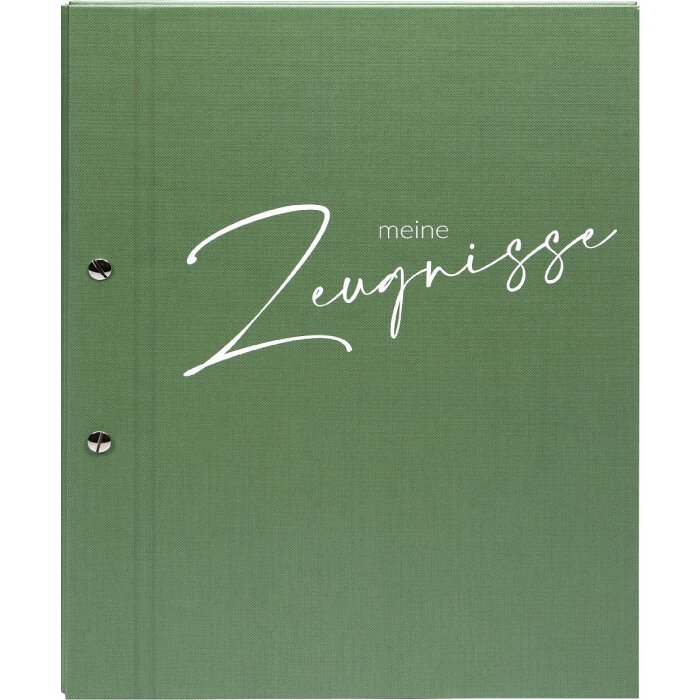 Mapa de documentos Goldbuch con diseño dinámico salvia 24x31 cm