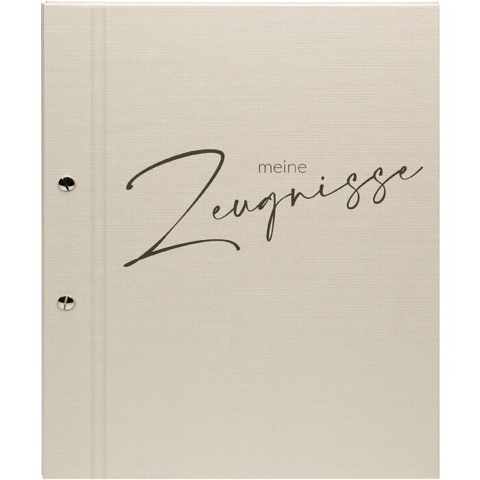 Mapa de documentos Goldbuch Schwungvoll crema 24x31 cm