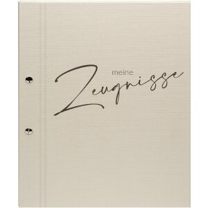 Mapa de documentos Goldbuch Schwungvoll crema 24x31 cm