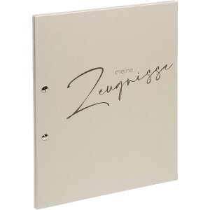 Mapa de documentos Goldbuch Schwungvoll crema 24x31 cm