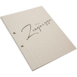 Mapa de documentos Goldbuch Schwungvoll crema 24x31 cm