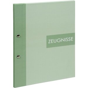 Mapa de documentos Goldbuch Zweiklang matcha 24x31 cm con...