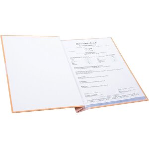 Mapa de documentos Goldbuch Zweiklang Papaya 24x31 cm