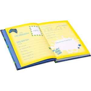 Libro de amigos Goldbuch Level Up! 15x21 cm DIN A5 88 páginas Kunstdruck