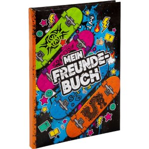 Libro de amigos Goldbuch Skateboards 15x21 cm DIN A5 con...