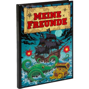 Goldbuch Libro de Amigos Flaggschiff 15x21 cm, DIN A5, 88...