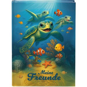 Goldbuch KiGa Freundebuch Meeresfreunde A5 15x21 cm