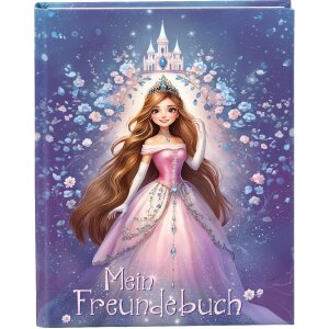 Libro de amigas Goldbuch Princesa Brillo Estelar 15x21 cm