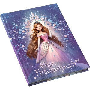 Libro de amigas Goldbuch Princesa Brillo Estelar 15x21 cm